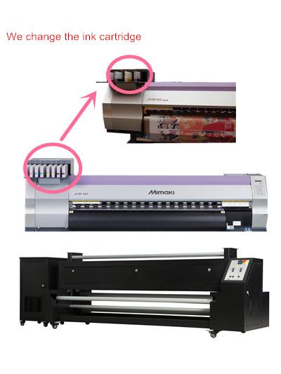 Le stampanti dell'interno ed all'aperto del tessuto di Digital utilizzate nella Legge velocemente mostrano 0