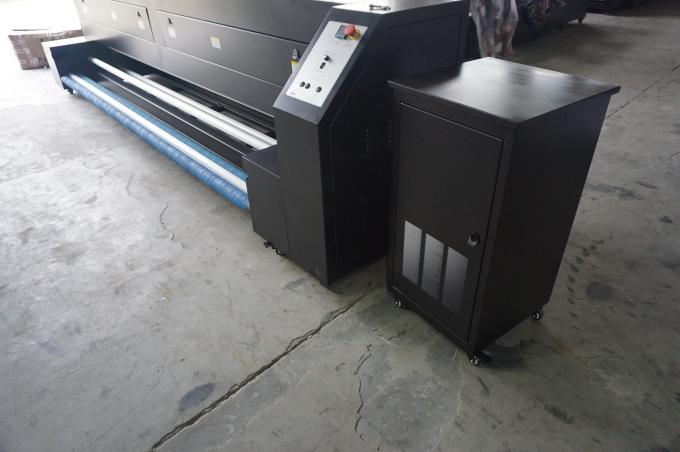 Il sistema di stampa continuo della bandiera della stampante a getto di inchiostro di tensione 380V 6500W incassa il potere 0