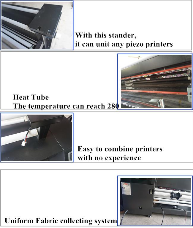 Rotolo per rotolare il controllo della temperatura intelligente di PID del radiatore del tessuto di Digital della macchina di sublimazione della tintura 2