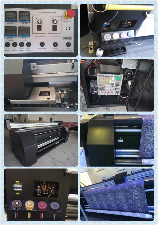 Stampante a getto di inchiostro piezo-elettrica di alta precisione di 1440 DPI con le teste di stampa standard di duello 1