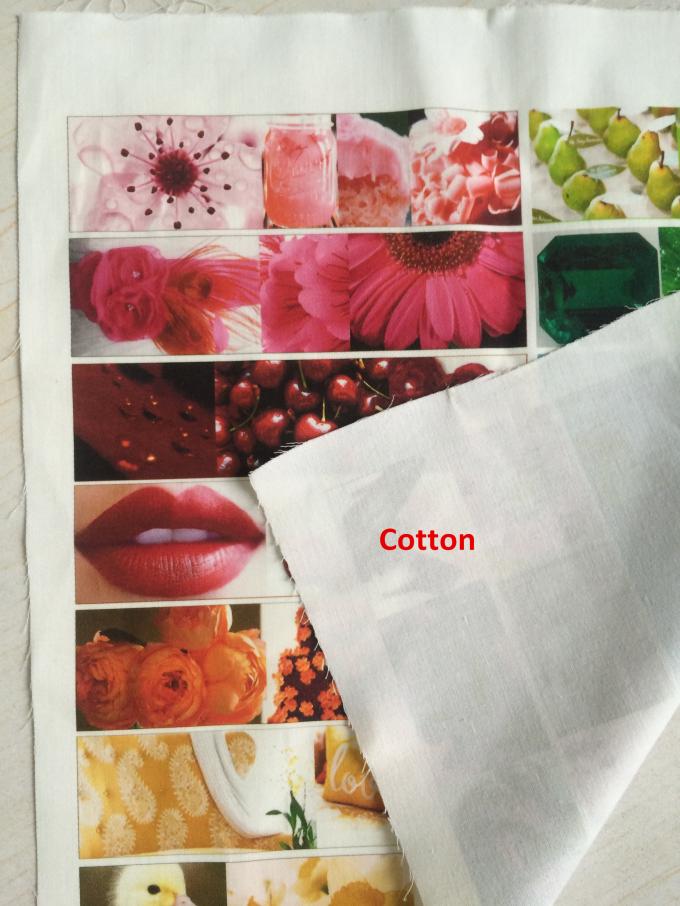 Il rotolo da rotolare direttamente stampa la stampante materiale del tessuto di cotone con l'inchiostro del pigmento 2