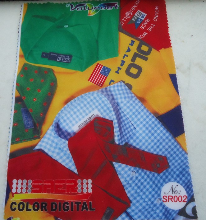Versione su due lati del tessuto della bandiera di stampa di Digital del poliestere ricoperta 100% 0