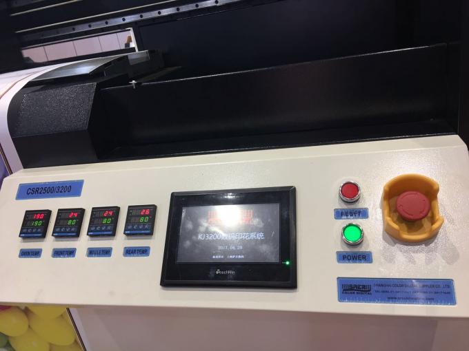 Macchina di stampaggio di tessuti del getto di inchiostro, stampante del tracciatore dell'insegna di due/quattro teste di Kyocera 0