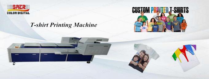 Stampatrice della stampante a base piatta di rendimento elevato A3 Dtg/indumento di Digital 0