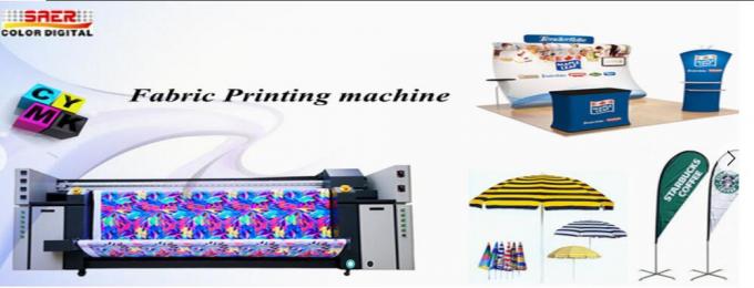 Macchina di stampaggio di tessuti di Digital di sublimazione della stampante del tessuto del getto di inchiostro 3,2 metri 2