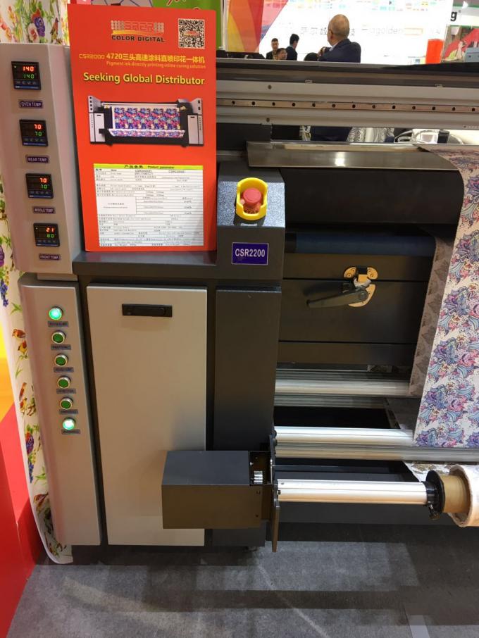 esposizione ad alta velocità di pop-up delle apparecchiature di stampa del tessuto di 2000mm Digital 0