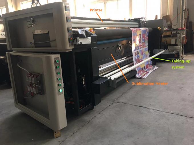Larghezza di stampa massima accurata della stampatrice del tessuto di Digital 2300mm con funzionamento senza sosta 2