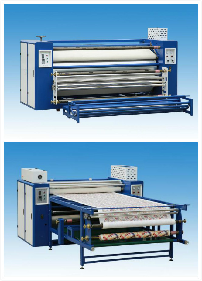 Stampatrice termica della stampa di trasferimento del tessuto del tessuto della macchina rotatoria del calendario 0
