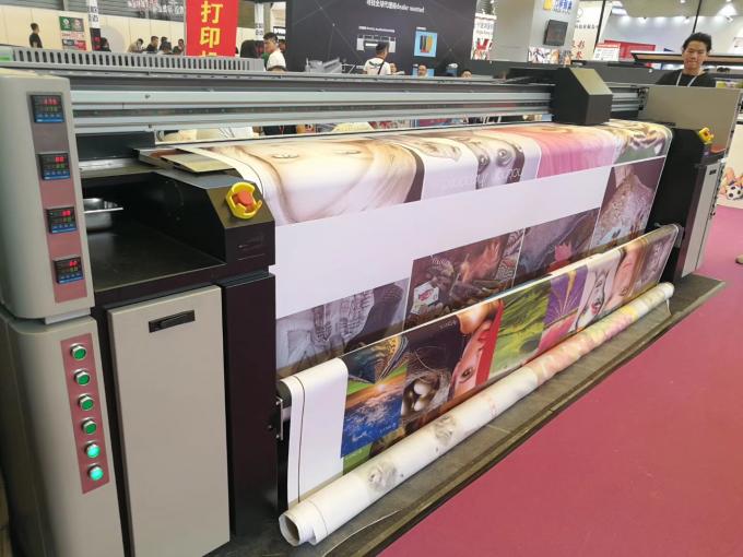 Macchina della stampante a getto di inchiostro del tracciatore di ampio formato di sublimazione di Digital dell'insegna 0