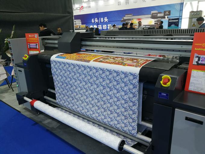 Stampatrice del tessuto di Dgital della stampante a getto di inchiostro del poliestere per la fabbricazione dell'insegna della bandiera 2
