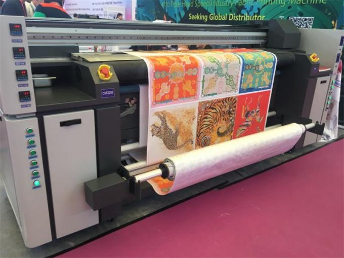 Stampante della stampatrice del poliestere del tessuto del tessuto di colore di Digital/inchiostro di sublimazione 1