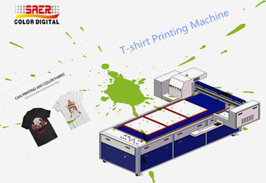 Fabric Digital Garment Printing Machines For T Shirt 260kg Machine Weight