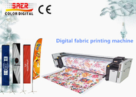 Multicolor Dual CMYK Textile Sublimation Printing Machine / Tent Fabric Printer