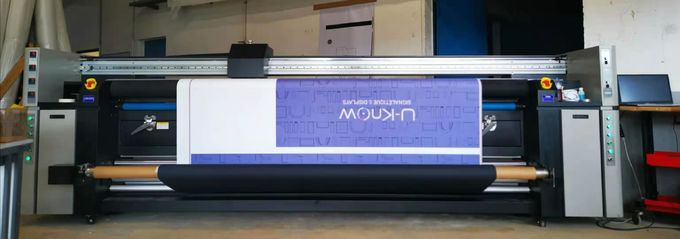 una macchina digitale di stampaggio di tessuti di punto macchina di fissazione di 3,2 del tester stampanti delle bandiere 5