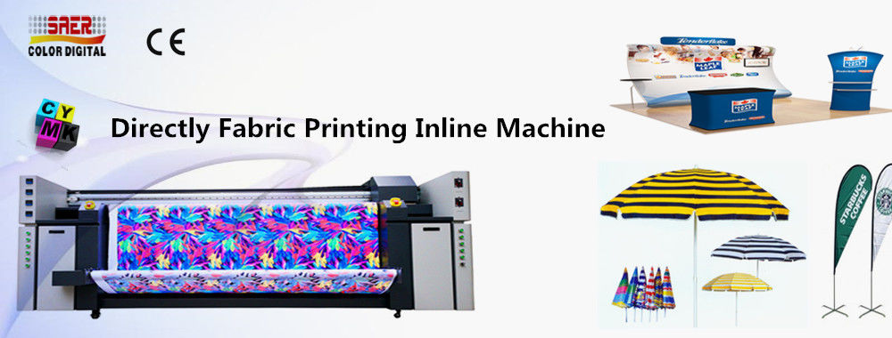 Macchina di stampaggio di tessuti di Digital