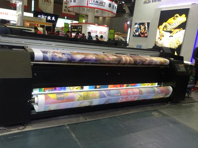 Stampante multicolore del tessuto di Digital della stampante della testa di Epson per la carta da parati e la tovaglia 0