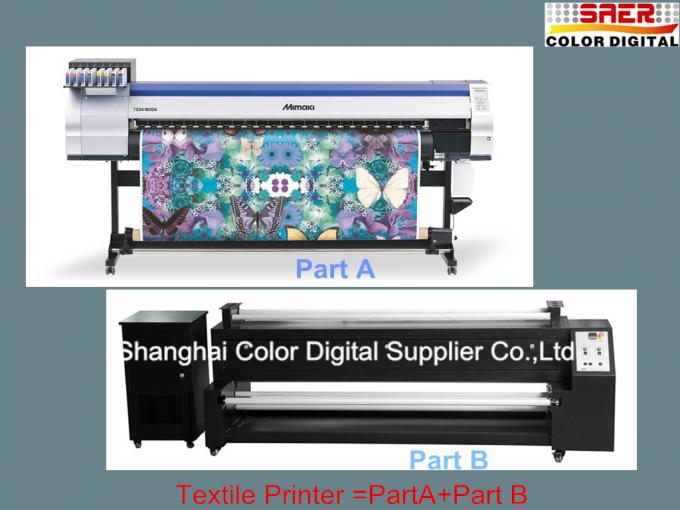 Rotolo per rotolare la stampante a getto di inchiostro di alta velocità di risoluzione della stampatrice della bandiera 1440dpi 0