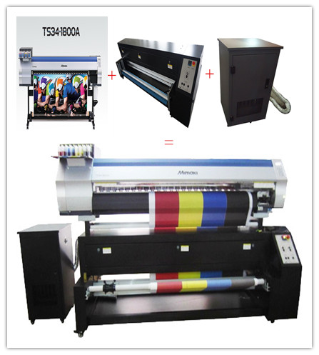 stampaggio di tessuti diretto di alta velocità della stampante di sublimazione di 1440dpi Mimaki per la bandiera 0