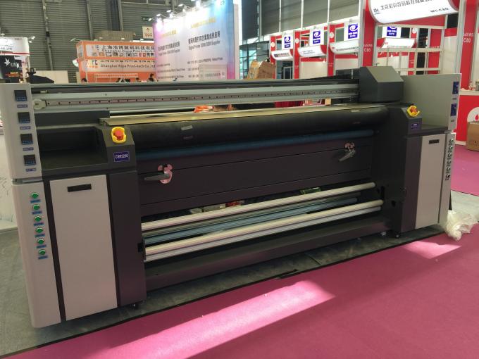 Sistema di stampa a getto di inchiostro del tessuto 1400DPI con le teste di stampa di 4 pezzi 0