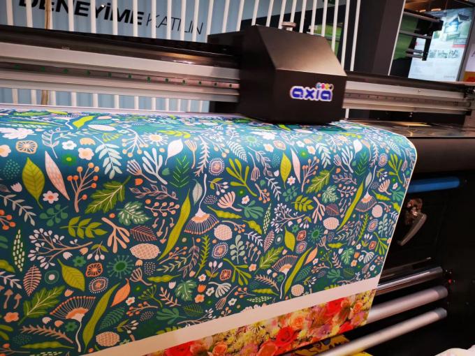 Testa di stampa 1400dpi Max Resolution della macchina di stampaggio di tessuti di Digital delle bandiere 2