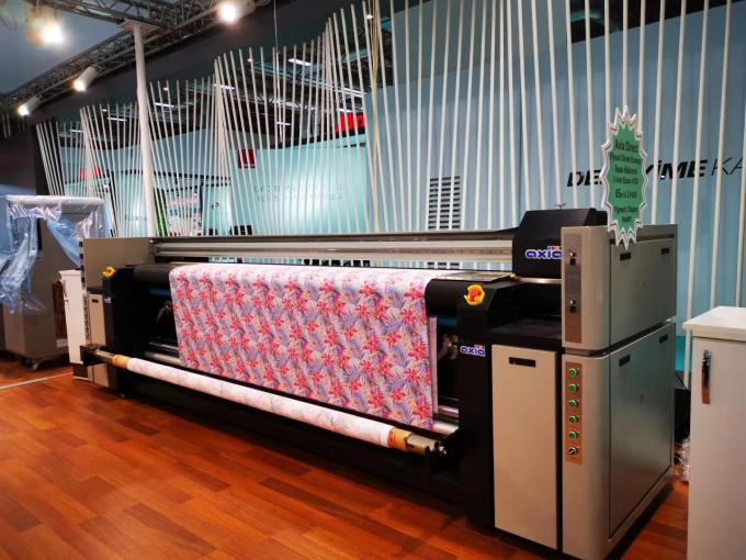 direttamente macchina di stampaggio di tessuti 1800dpi con l'essiccatore infrarosso 0