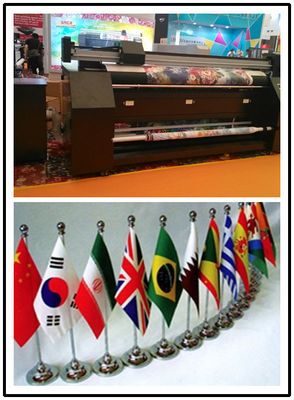 Software all'aperto e dell'interno dello strappo di Maintop 5,3 della stampatrice della bandiera