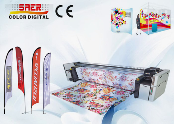 Stampante digitale a sublimazione da 2100 mm per tessuto di cotone bandiera