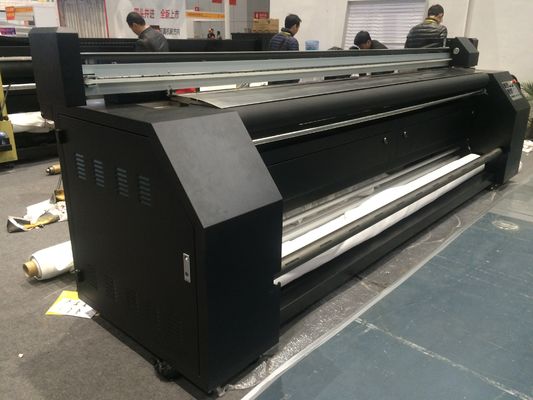 Stampante a getto di inchiostro piezo-elettrica di alta precisione con la testa di stampa di Epson sul materiale del tessuto