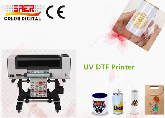 Stampa DTF UV a vendita calda per etichette di cristallo / adesivi da rotolare a rotolare