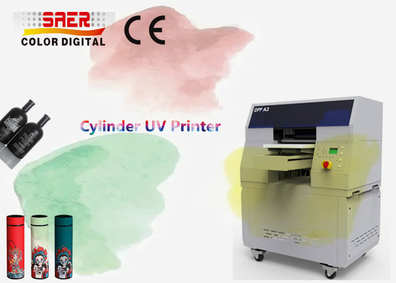 Stampa digitale cilindrica Stampa a lattina di alluminio / Stampa a cilindro di stagno digitale / Stampa per bottiglie cosmetiche