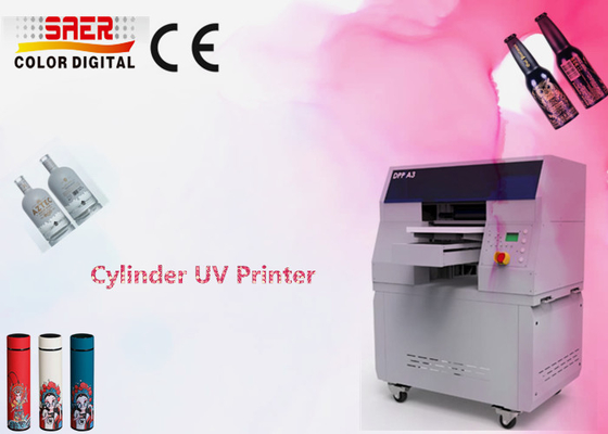 Stampante UV a cilindro professionale Stampante UV automatica per bottiglie d'acqua Stampa tazze Stampa bottiglie