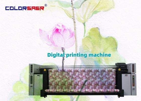 Macchina da stampa tessuti a sublimazione con 8 testine, stampante digitale a sublimazione inkjet ad alta velocità