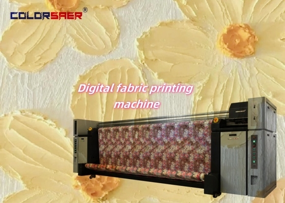 Stampante tessuti CMYK Epson a 8 testine, larghezza 3,2 m