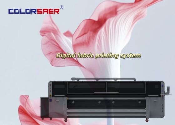 SAER COLOR Fast Speed 3,2m Dye Sublimation Printer Prezzo di fabbrica con testa di stampa KJ4B-QL