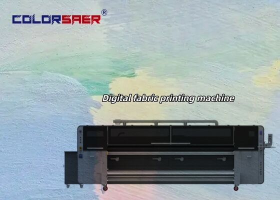 SAER Color 4 e 8 pezzi I3200A1 Testina di stampa 3,2 m Macchina da stampa per bandiere digitali a getto d'inchiostro ad alta resa pubblicitaria all-in-one