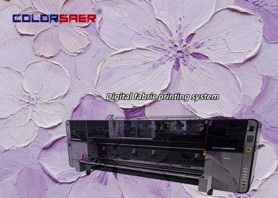 SAER Certified 3.2m KJ48-QL Print Head Industrial Direct Textile Printer per banner pubblicitari Fabbrica OEM