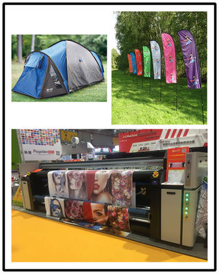 Rotolo della stampatrice del tessuto di Digital dell'esposizione della fiera commerciale per rotolare 360 - risoluzione 1800dpi