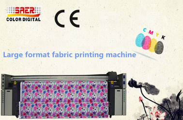 Alta efficienza dell'inchiostro del rifornimento di sublimazione del tessuto di colore doppio continuo del tracciatore CMYK