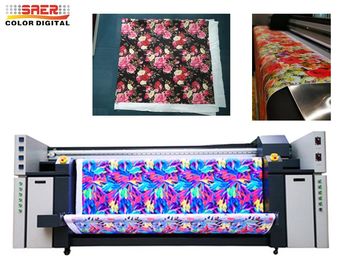 Rotolo della stampatrice del tessuto di sublimazione per rotolare con tre Epson 4720 teste