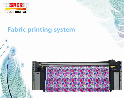 Stampatrice d'alimentazione automatica del tessuto di CMYK 6kw Digital