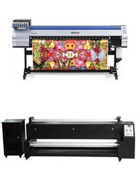 High Speed 1440dpi Epson Head Roll To Roll Flag Printing Machine