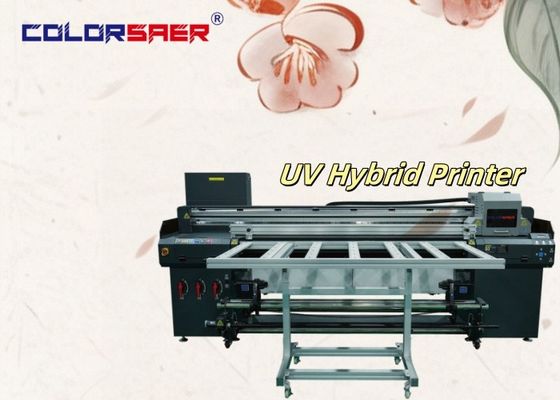 High Speed Large Format Flatbed And Roll To Roll Digital UV Printing Machine