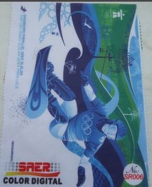 100% Polyester Digital Printing Fabric To Make Feather Flag Directly