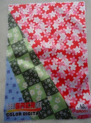 Tessuto rivestito di stampa di Digital del poliestere di 100% per la fabbricazione della tovaglia