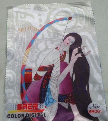 Tessuto rivestito di stampa di Digital del poliestere di 100% per la fabbricazione della tovaglia