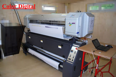 Rotolo della stampante a getto di inchiostro della stampante di sublimazione di Mutoh del tessuto del poliestere per rotolare colore doppio di CMYK