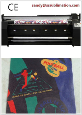 Macchina di stampaggio di tessuti di Digital di sublimazione di ampio formato per la bandiera di lacrima del terreno duro