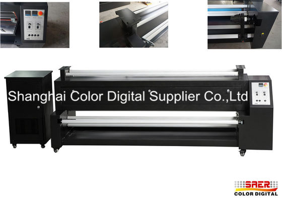 Macchina di sublimazione della tintura del riscaldamento del tessuto con il fan del filtro a carbone attivo