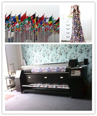 Stampatrici del tessuto di Digital di formato ampio tutte in una sublimazione