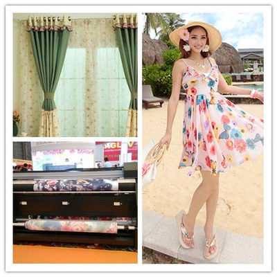 Stampatrici di Digital del tessuto del tracciatore 1400dpi del tessuto di ampio formato